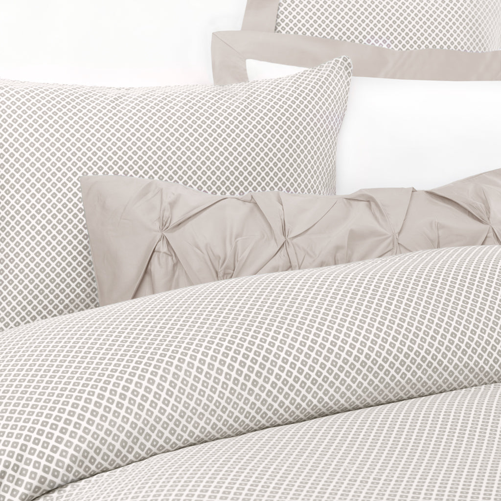 Edie Taupe Euro Sham