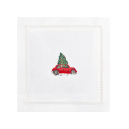 The Embroidered Hemstitched Lavender Sachet