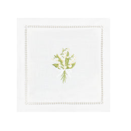 The Embroidered Hemstitched Lavender Sachet