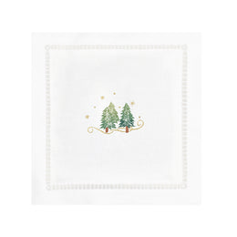 The Embroidered Hemstitched Lavender Sachet
