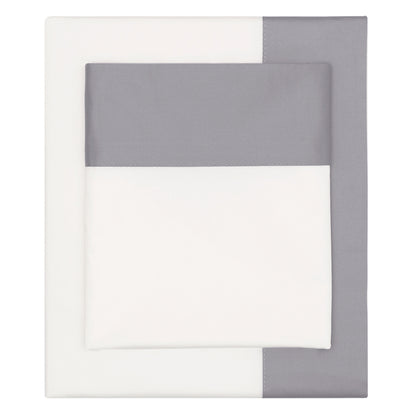 The English Grey Border Sheet Set