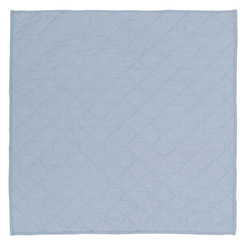 French Blue Diamond Quilt Euro Sham