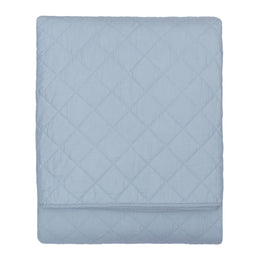 The Diamond French Blue Quilt & Sham