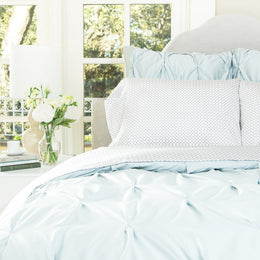The Grey Morning Glory Sheet Set
