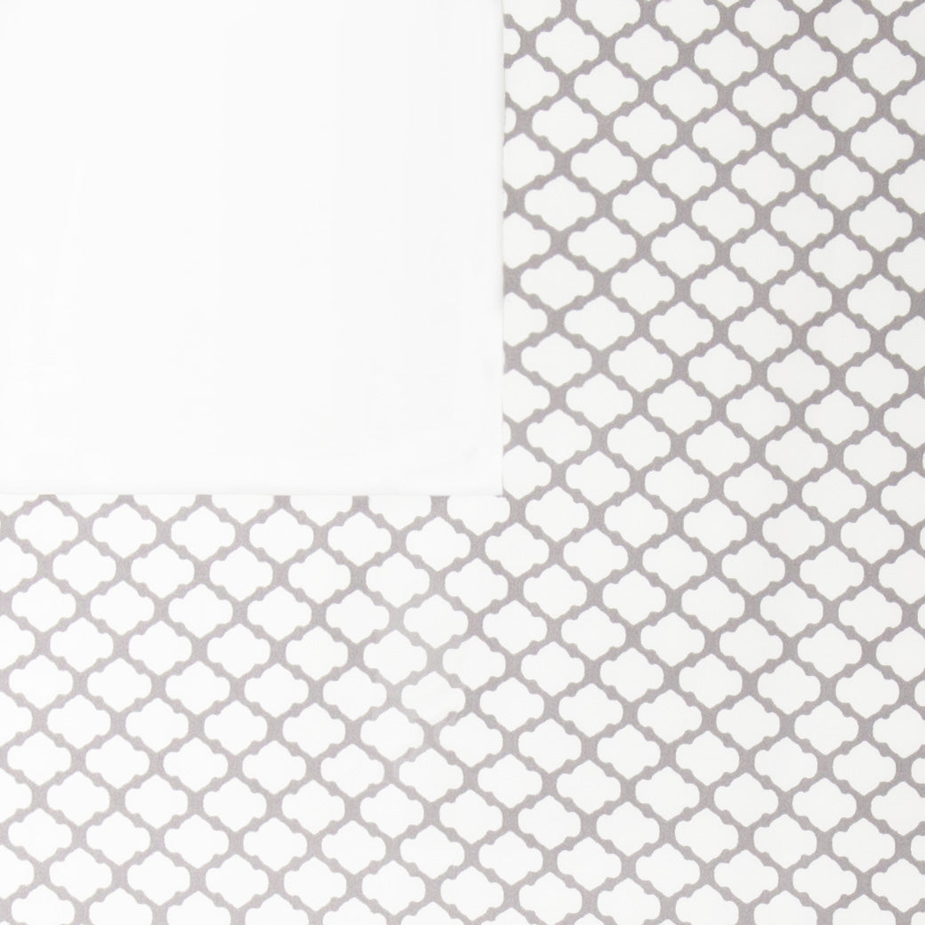 Grey Page Duvet Cover