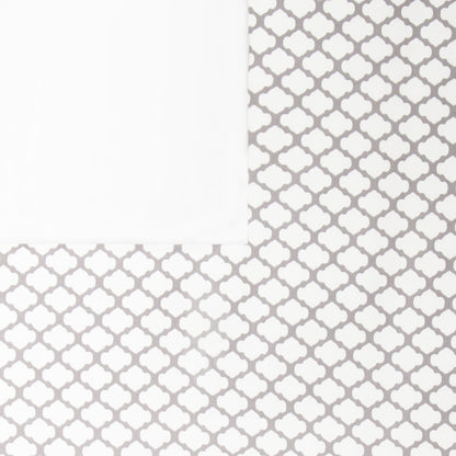 Grey Page Duvet Cover