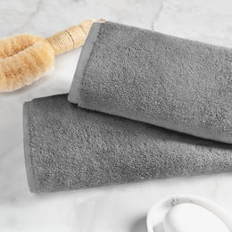 Plush Shadow Grey Towel Spa Bundle (2 Wash + 2 Hand + 4 Bath Towels)