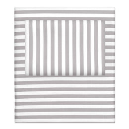 The Grey Striped Sheet Set