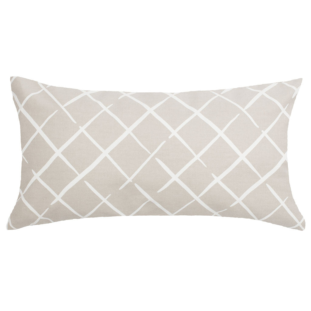 The Grey Diamonds Throw Pillow