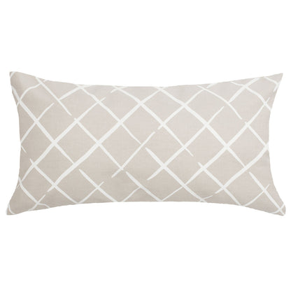 The Grey Diamonds Throw Pillow