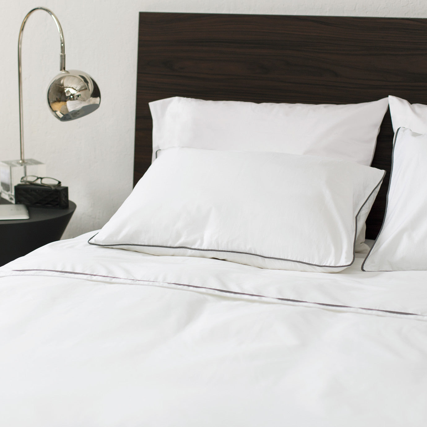 Soft White Hayes Euro Sham