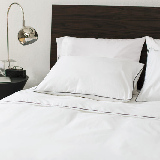 Soft White Hayes Euro Sham