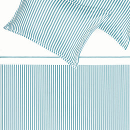 Turquoise Larkin Duvet Cover