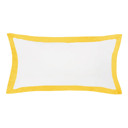 The Linden Yellow Throw Pillow