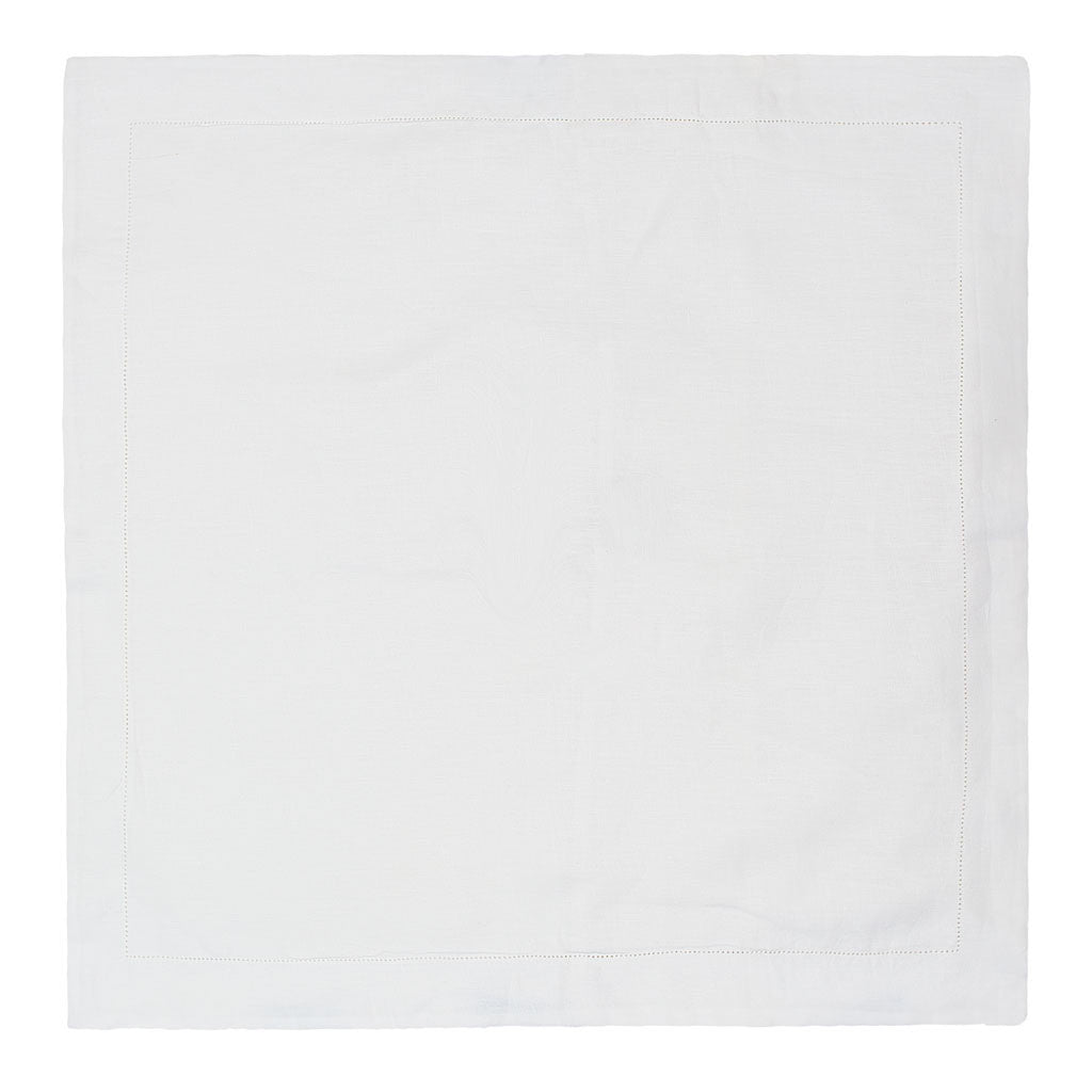 Lane White Belgian Linen Euro Sham