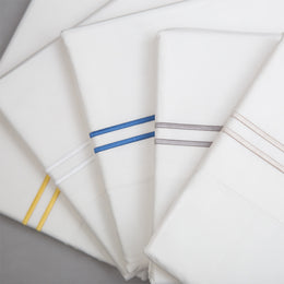 The White Lines Embroidered Sheet Set
