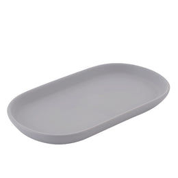 The Modern Matte Light Grey Ceramic Bath Accessories