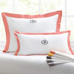 The Linden Apricot Throw Pillow