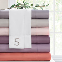 Dove Grey 400 Thread Count Sheet Set 2 (Fitted & Pillow Cases)