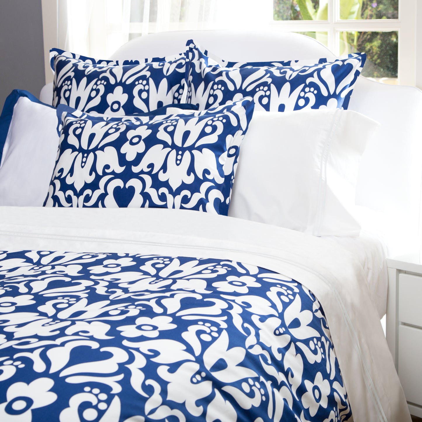 Cobalt Blue Montgomery Sham Pair