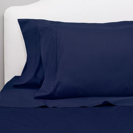The Navy Blue 400 Thread Count Sheets