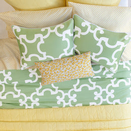 The Chevron Yellow Quilt & Sham