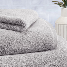 Plush Mist Grey Towel Resort Bundle (4 Wash + 4 Hand + 4 Bath Towels + 2 Bath Sheets)