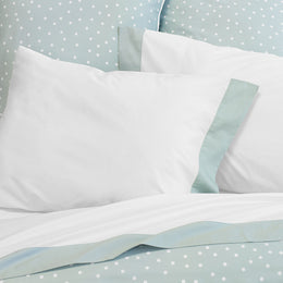 The Porcelain Green Border Sheet Set