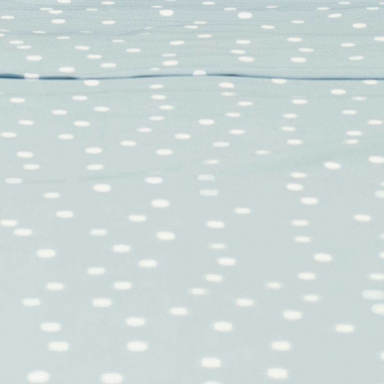 Porcelain Green Polka Dots Flat Sheet