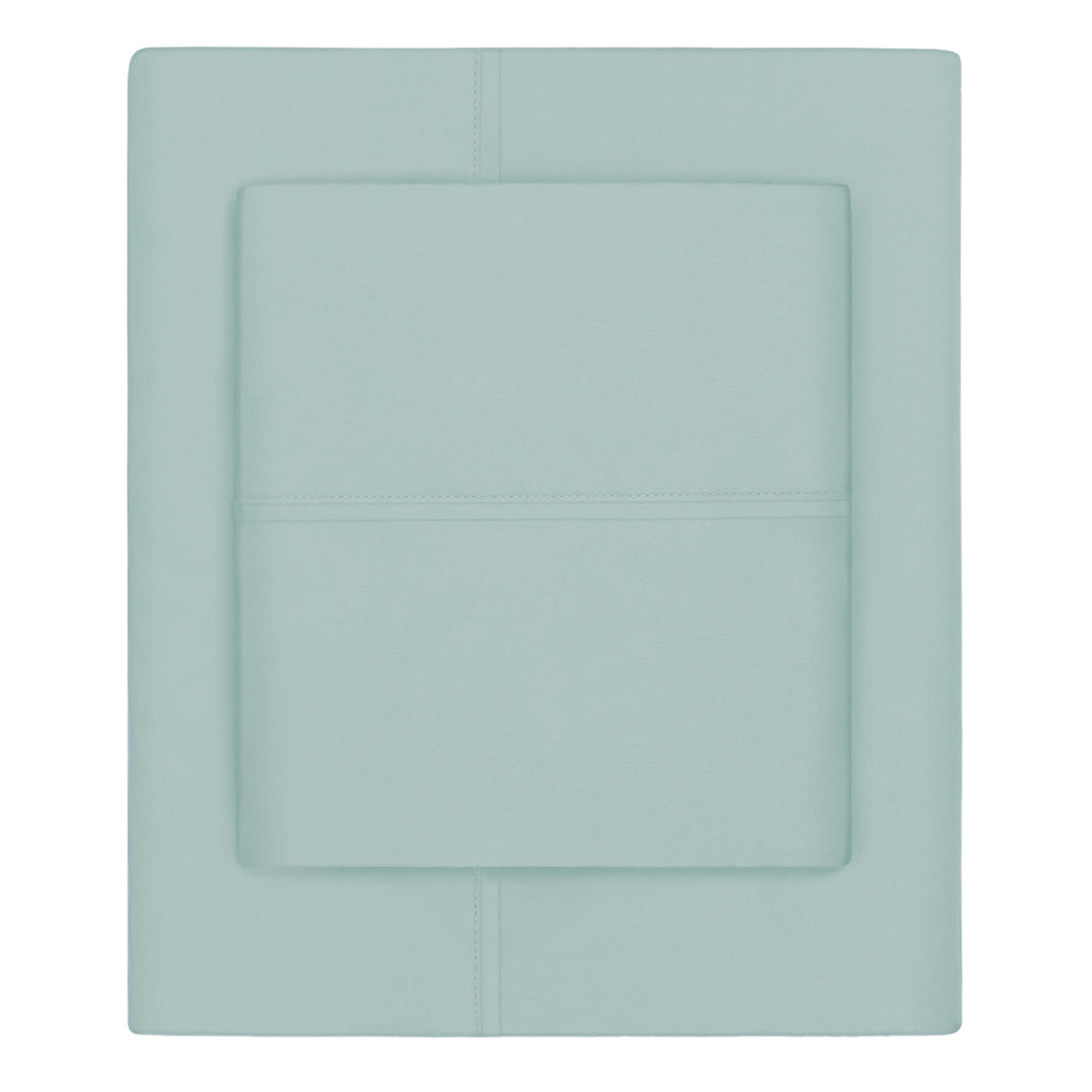 Seafoam Green 400 Thread Count Pillowcase Pair