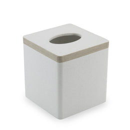 The Rustic Grey Toned Bath Accessories - Tissue Cover