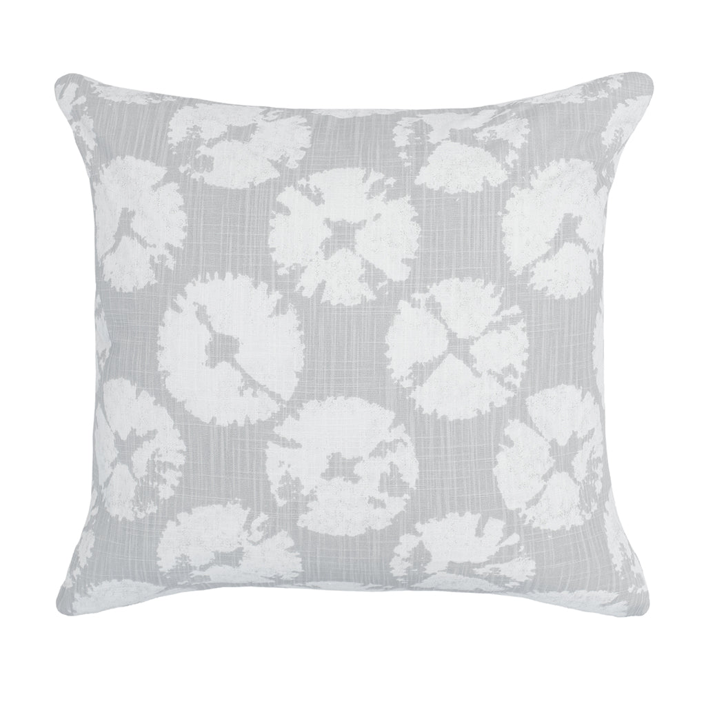 The Grey Sand Dollar Square Throw Pillow
