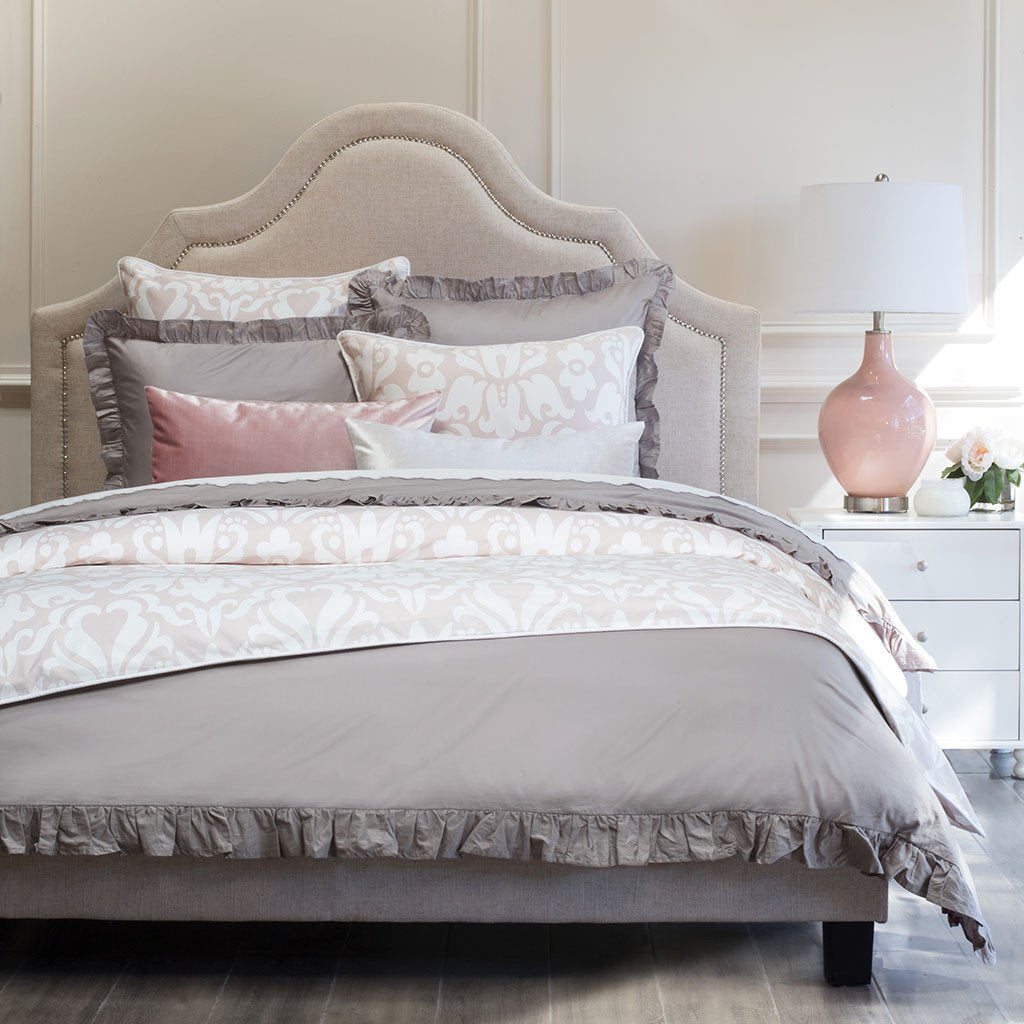 Oyster Grey Vienna Duvet Cover