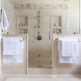 Classic Green Bath Sheet Two Pack