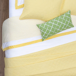 The Green Diamonds Throw Pillow