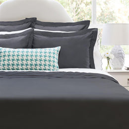 Peninsula Charcoal Grey Duvet Cover