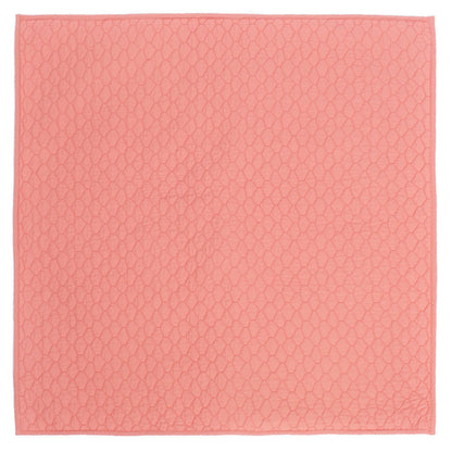 Coral Cloud Quilt Euro Sham