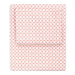 The Coral Morning Glory Sheet Set