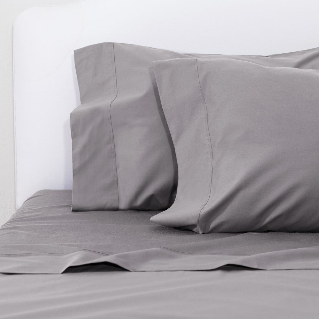 The English Grey 400 Thread Count Sheets
