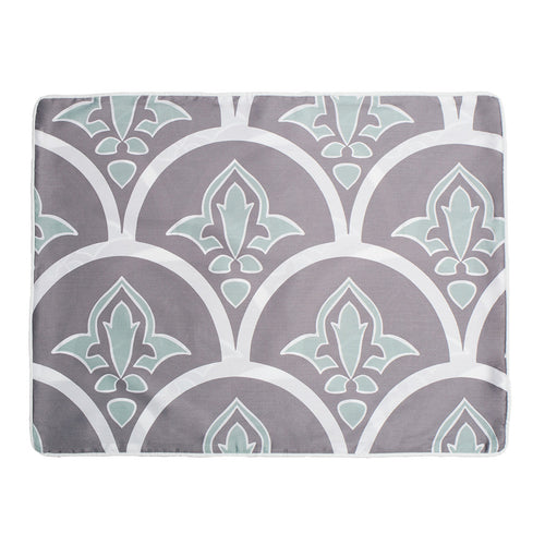 Grey Clementina Sham Pair