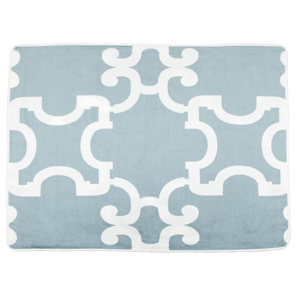 Blue Noe Sham Pair