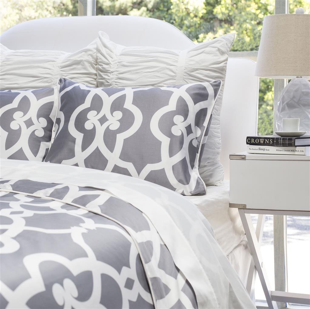 Grey Pacific Duvet Cover