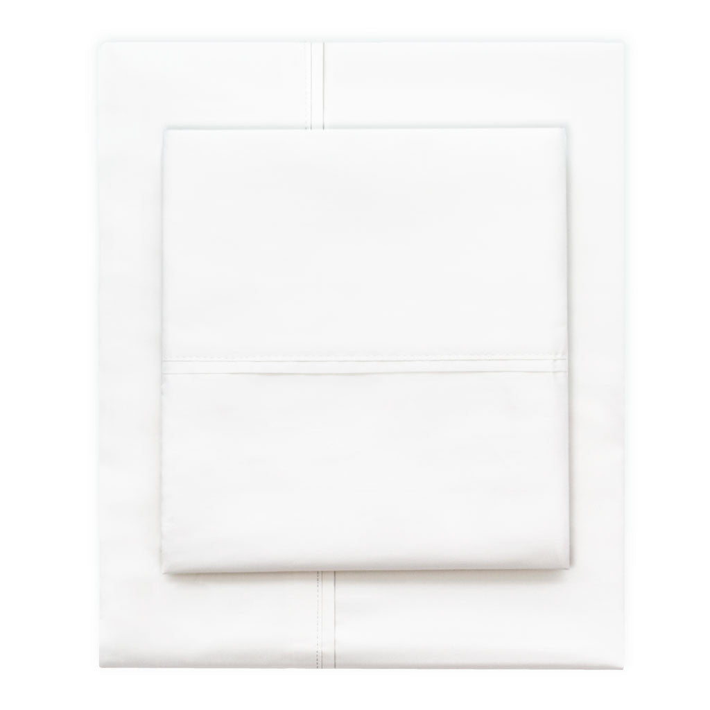 The Soft White 400 Thread Count Cotton Sheets
